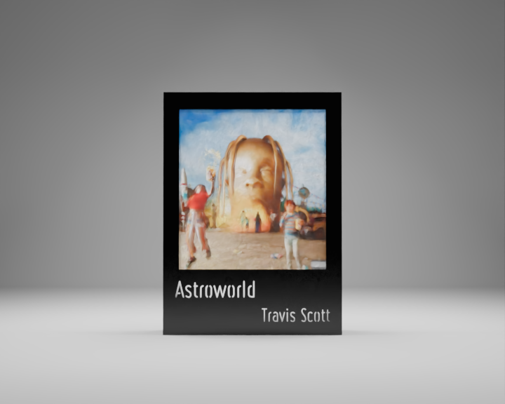 Astroworld - Art Visual Frame