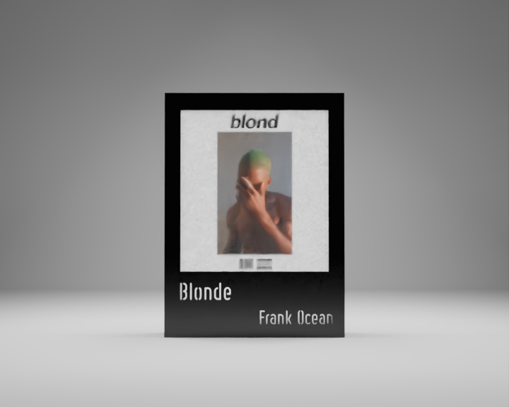 Rubia - Marco visual de arte