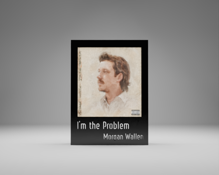 I'm the Problem - Art Visual Frame