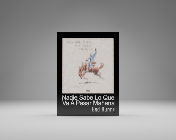 Nadie Sabe Lo Que Va A Pasar Mañana - Art Visual Frame