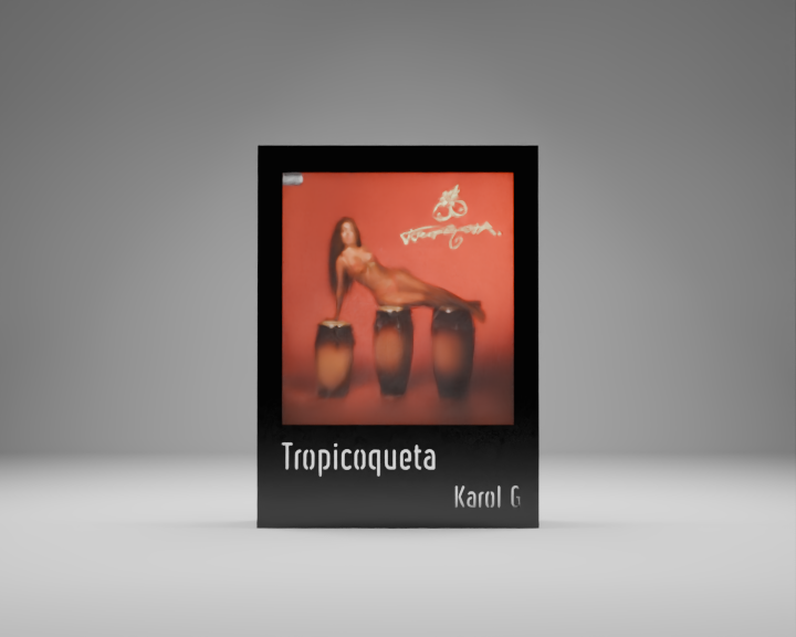 Tropicoqueta - Art Visual Frame