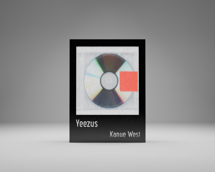 Yeezus - Art Visual Frame